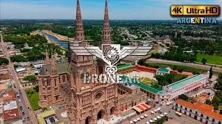 Bas&iacute;lica de Luj&aacute;n en 4K: Impresionante Vuelo en Drone por el D&iacute;a de la Virgen