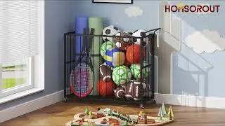 Instructions for Ball Storage Bin Rolling Sports Ball CartJJ48  B0DSFG9MYP