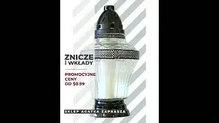 🌟 Polskie znicze i wkłady 🌟