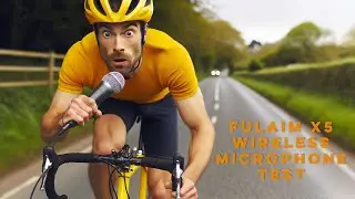Mic test, One Two. Fulaim X5 road bike cycle test ride.