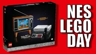 Nintendo Entertainment System Lego Build | JKB Streams