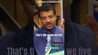 Higher Dimensions with Neil deGrasse Tyson #shorts #science #astro #physics