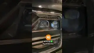 MG HECTOR low headlight visibility issue upgraded to laser projector | gloster | astor