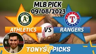 Oakland Athletics vs. Texas Rangers 9/8/2023 FREE MLB Picks and Predictions on MLB Betting Tips