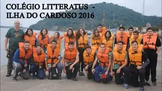 COL&Eacute;GIO LITTERATUS    ILHA DO CARDOSO 2016