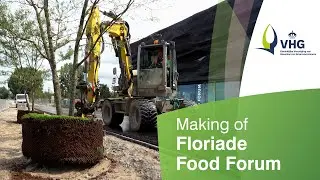 Making of vergroening Food Forum Floriade