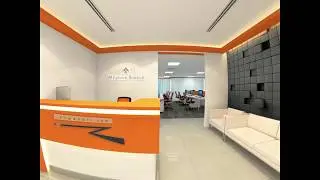3D Office Reception 360 View - www riyasali com