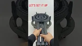 Heavy Duty Manual Ignition Gas Stove Low-Pressure Cast Iron (3-Way) iCook/FUEGO/TECHWOO