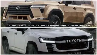 Toyota Land Cruiser vs  Lexus GX