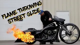 MURDERED 30 INCH HARLEY STREET GLIDE CUSTOM BAGGER