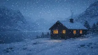 Feeling Overwhelmed? Listen to Ultra Optimistic Lo-Fi Music in a Snowcore Environment