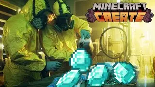 Tworzymy niebieskie kryształy | Minecraft Create | Odc. 10
