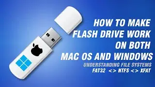 Как сделать USB-накопитель, который можно читать на macOS и Windows