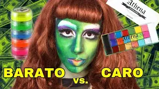MAKE CARA vs BARATA • TESTANDO PALETA DO ALIEXPRESS U Can Be Makeup | Lindy XOXO