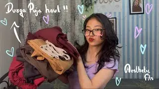 Durga Puja Fashion Haul 🪔 Affordable & Gorgeous Outfit Ideas