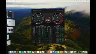 Blackmagic Speed Test SanDisk Pro G40 via Thunderbolt