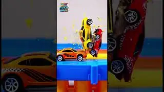 🔥 INSANE Hot Wheels RAMP DESTRUCTION You HAVE to See! #Shorts #HotWheels #Viral