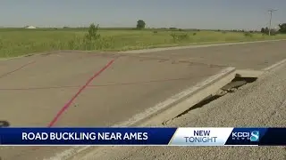 Buckling pavement, sinkhole among road problems reported in Story County