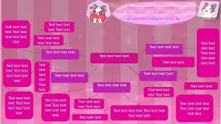 Membuat mind mapping dipowerpoint #free #1 #pink