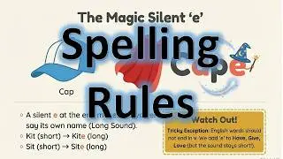 English Spelling Rules | Complete Telugu Guide for Children & ESL Learners