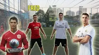 DESAFIO DO CRISTIANO RONALDO COM FRED DESIMPEDIDOS