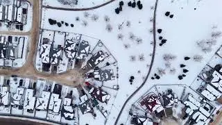 Timberlea Winter Drone Flights