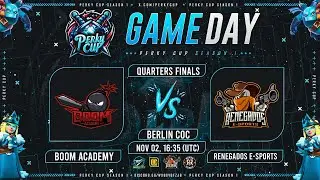 Boom Academy vs Renegados E-Sports  🏆PERKY CUP Quarters Finals 💎CLASH OF CLANS  #coc