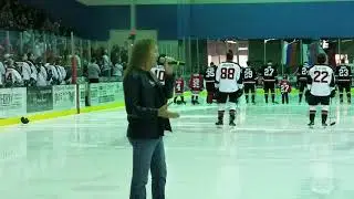 Scott Board of In The Light Of Led Zeppelin sings Our National Anthem