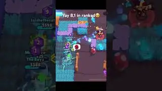 8,1 ranked game with Griff😎 #brawlstars