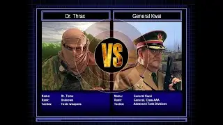 Toxin General VS Tank General [C&C Zero Hour Challenge] [Hard]