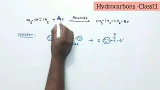 Peroxide mechanism in alkene / Antimarkovnikov rule / kraush effect/ NEET/ IIT