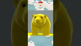 Bear Race 3D 🐻 Jingle Bells | Part 3 &ndash; 3D Kids Animation Short