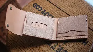 Making a Roughout Wallet from Scrap Leather