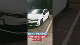 2024 Volkswagen Golf GTI 380 SE - Opal White Pearl w/Black Roof!