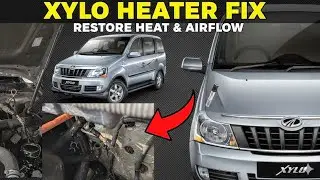 Mahindra Xylo Heater Coil Cleaning | AC Smell Problem Fix 😱