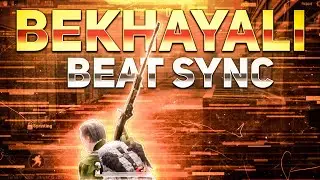BEKHAYALI || A PUBG MOBILE BEAT SYNC MONTAGE || MADE ON ANDROID || GAMING STORM