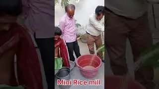 Mini Rice Mill Machine for Home & Small Business #machine #farming
