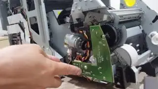 Hướng dẫn xử lý kẹt giấy máy DNP Rx1.