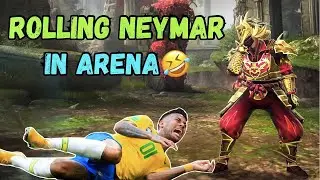 I found *Rolling Neymar* in Ranked🤣 || 3v3 against Max Heros🔥 || Shadow Fight arena