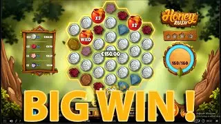 HONEY RUSH Slot BIG WIN!