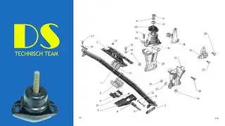 DS TT: vervangen motorsteun