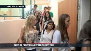 844 élèves retrouvent les bancs du lycée Albert 1er
