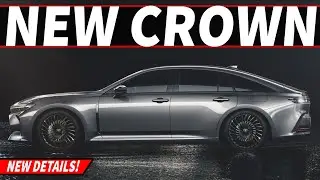 Toyota just LAUNCHED the Crown Sedan in Japan // Coming to America?!