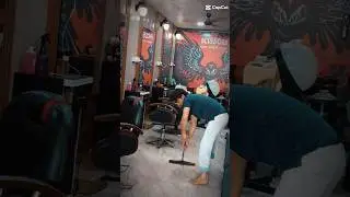 the  scissors. man hair salon YouTube trending reel short video#beard #hairmaster #trending video