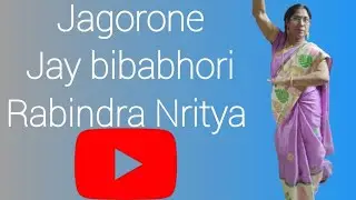 . Jagorone Jay Bibhabori | Bengali Dance Cover |  Rabindra Nritya Performance