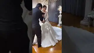 Shooting for 2021 Amanda Novias new spring wedding dress collection