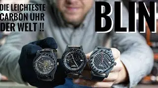 Die leichteste Carbon Uhr der Welt - BLIN CARBONUHR | Review | C6.1 C6.2 C6.3 | Olfert&Co