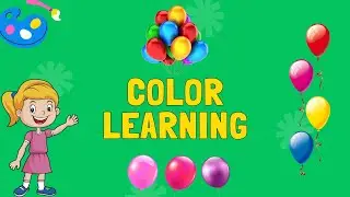 Learn Colors with Balloons | Fun & Educational Kids Learning Video #Balloon #colorlearningforkids