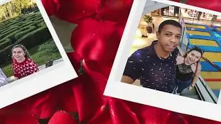 SLIDE DE FOTOS PERSONALIZADAS DO CASAL ADRIANO E MARCIELE