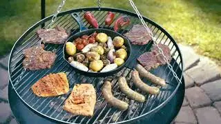 CookKing - Vuurschaal Viking met grillplaat